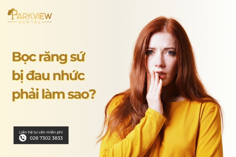 bọc răng sứ có đau không