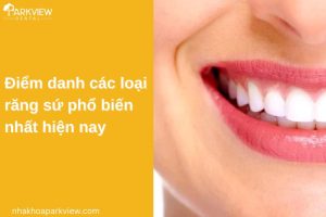 các loại răng sứ