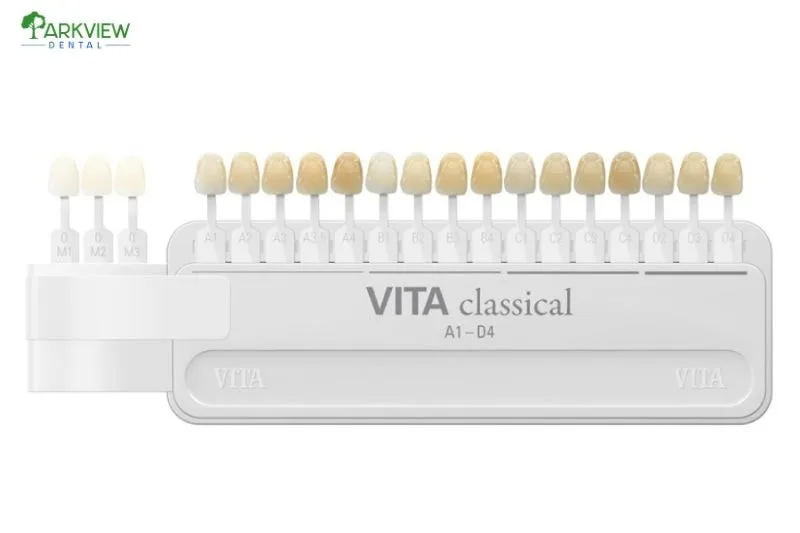 Các tông màu phổ biến của sứ Zirconia