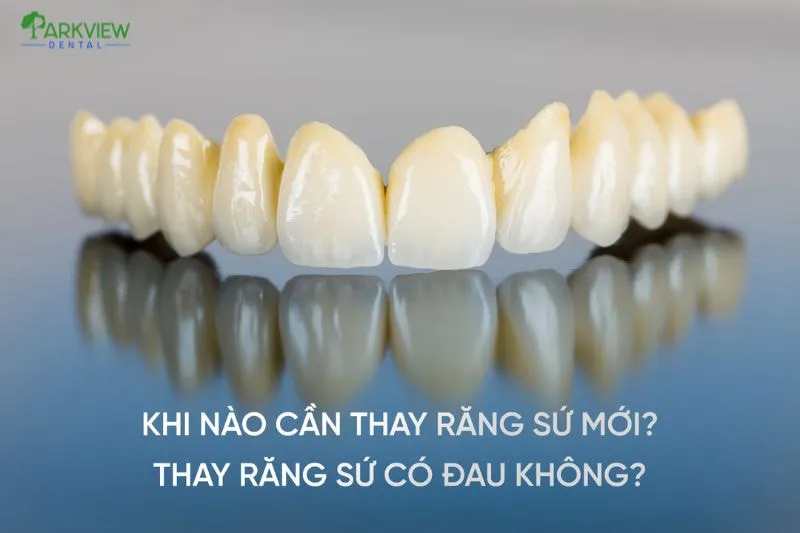 Khi nào nên bọc lại răng sứ