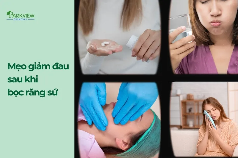Mẹo giảm đau sau khi bọc răng sứ
