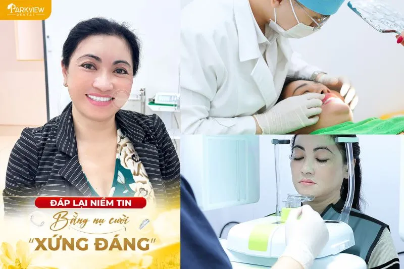 Khách hàng cấy ghép Implant tại Nha Khoa Parkview